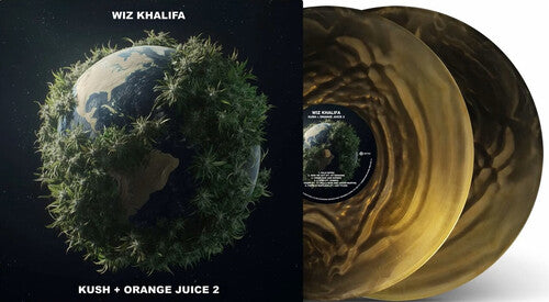 Wiz Khalifa - Kush & Orange Juice 2 2LP (Black & Gold Colored Vinyl) (Preorder: Ships February 27, 2026)