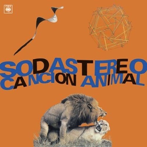 Soda Stereo - Cancion Animal LP (Limited Edition, Clear Vinyl, Argentina)