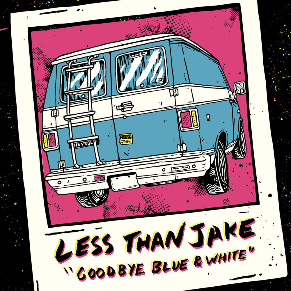 the album cover for Less Than Jake - Goodbye Blue And White