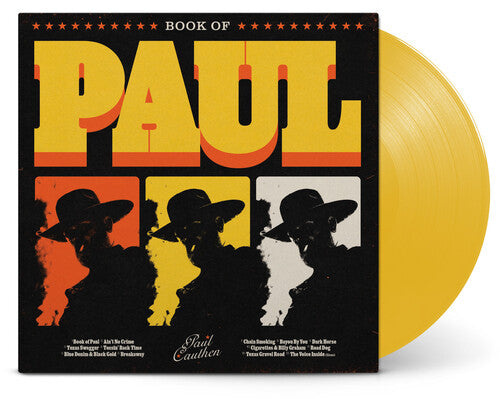 Paul Cauthen - Book Of Paul LP (Indie Exclusive, Yellow Colored Vinyl) (Preorder: Ships April 3, 2026)