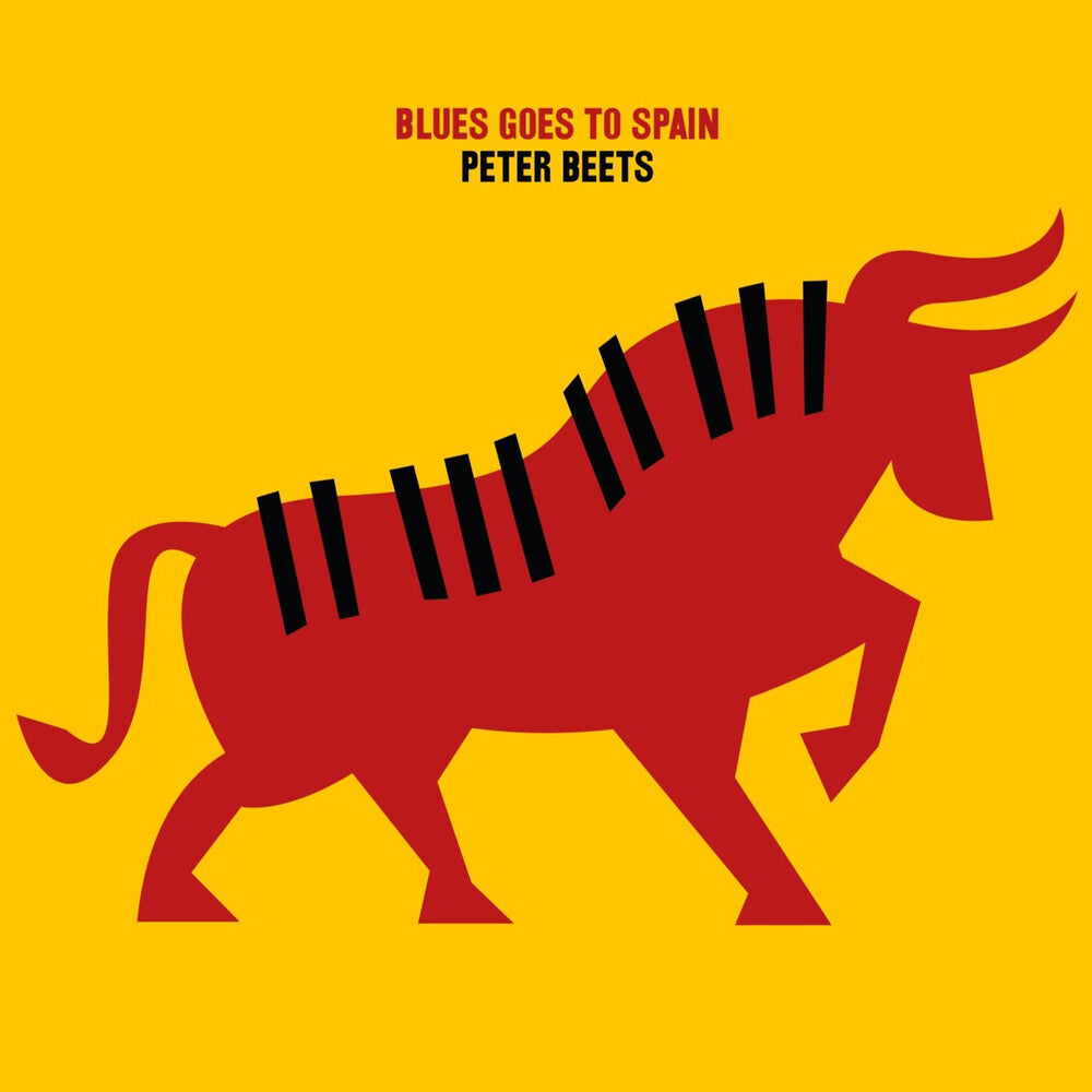 the album cover for Peter Beets - Blues Goes To Spain