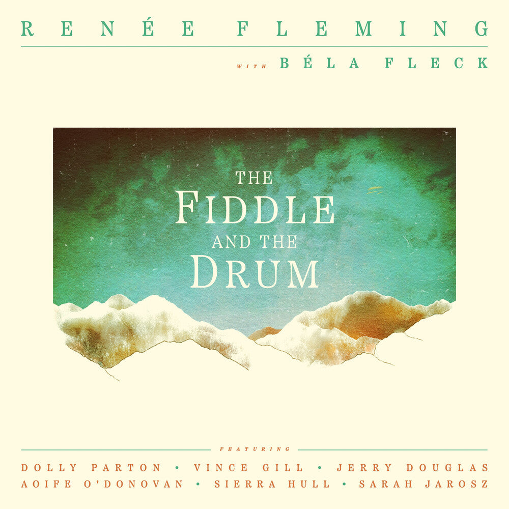 the album cover for Renee Fleming - The Fiddle and the Drum