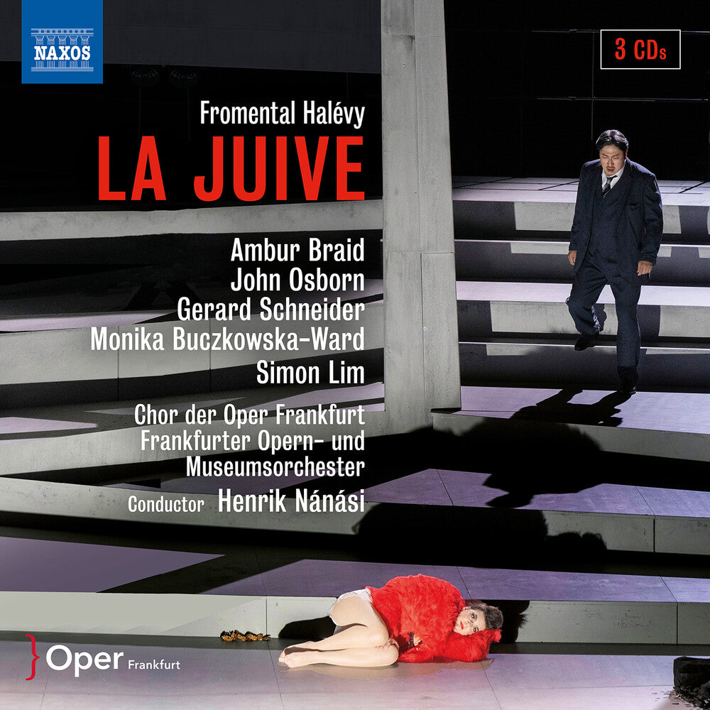 the album cover for Ambur Braid - Halevy: La Juive