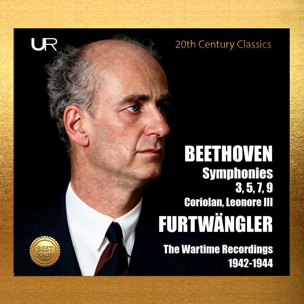 the album cover for Wilhelm Furtwängler - Furtwangler - Waretime Recordings 1942-1944