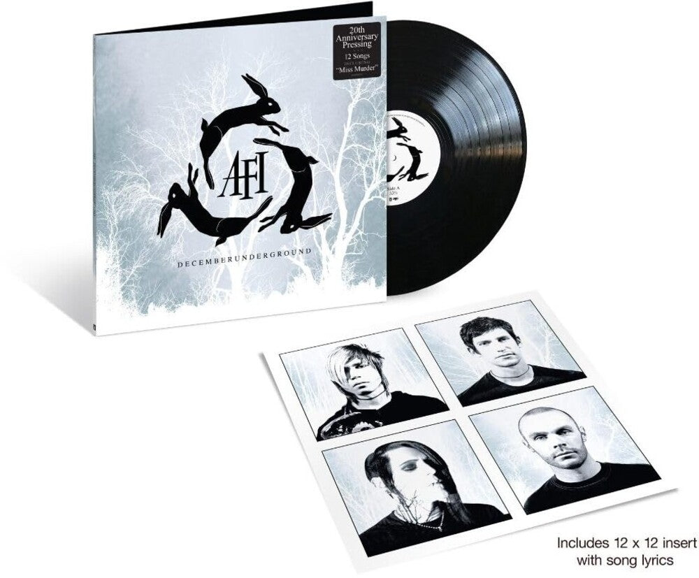the album cover for AFI - Decemberunderground