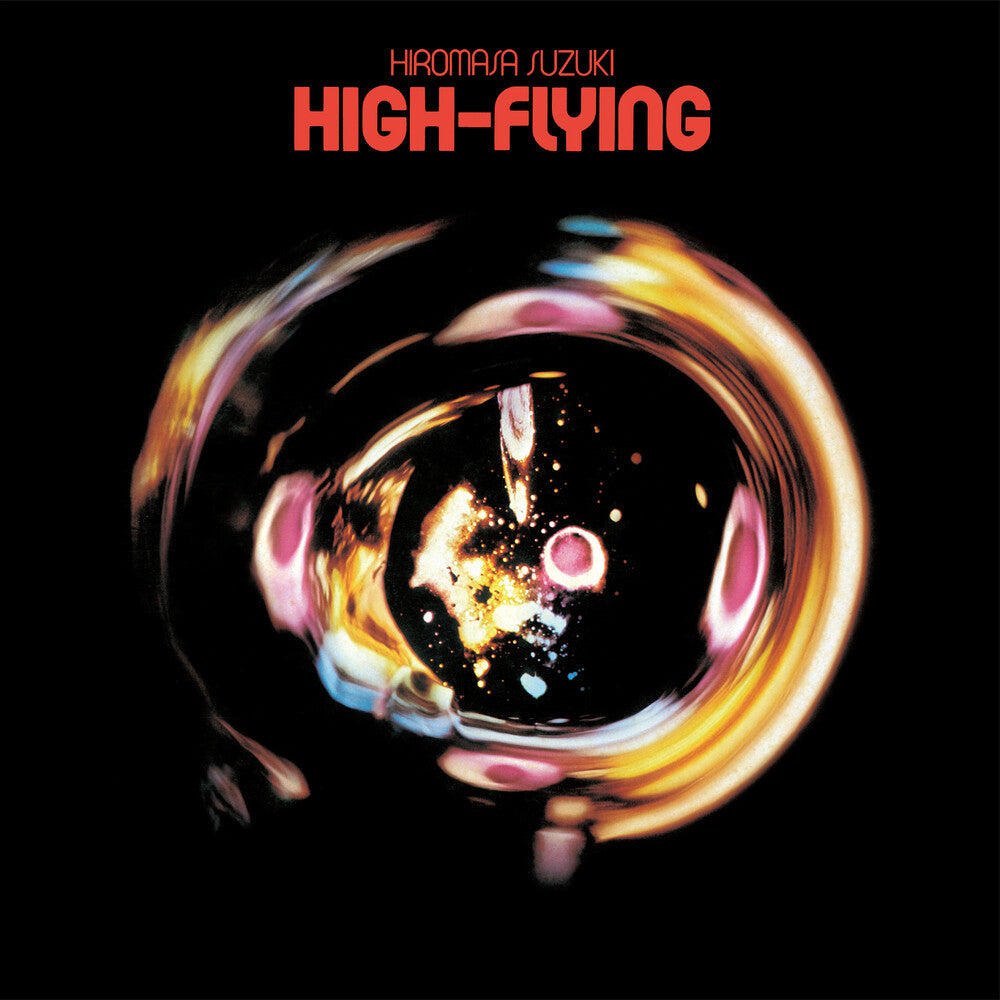 the album cover for Hiromasa Suzuki - High-flying (clear Orange Vinyl)