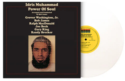 Idris Muhammad - Power Of Soul LP (Limited Edition, 180 Gram Vinyl, White Colored Vinyl, Audiophile, Holland)