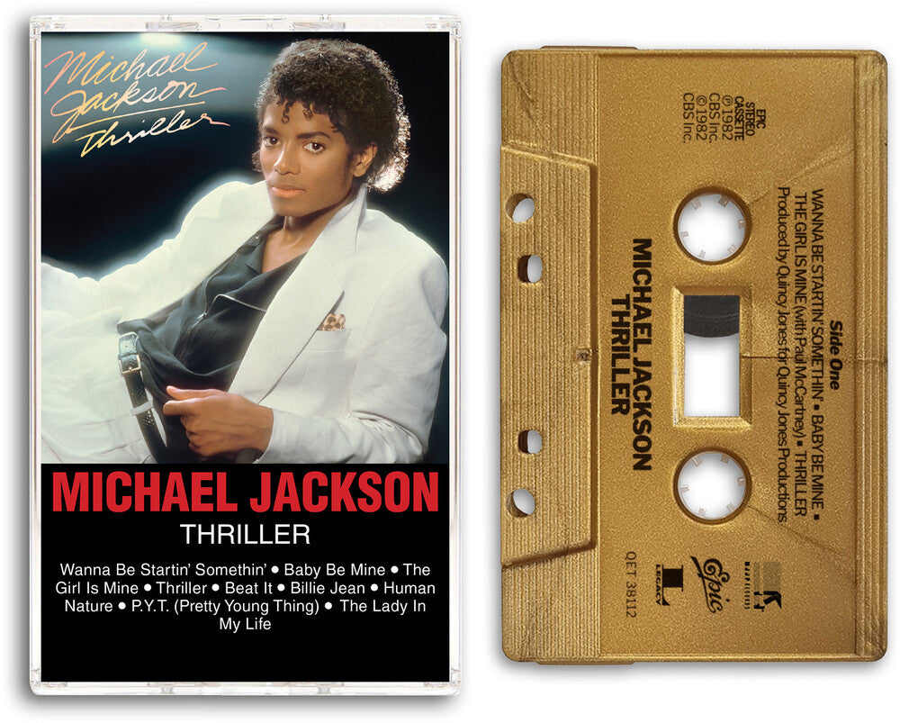 Michael Jackson - Thriller - 2026 Cassette (Gold Metallic) (Preorder: