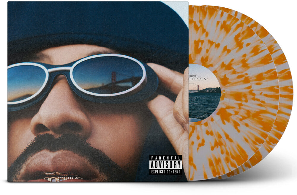 Larry June - Who Coppin LP (Indie Exclusive Clear & Orange Splatter) (