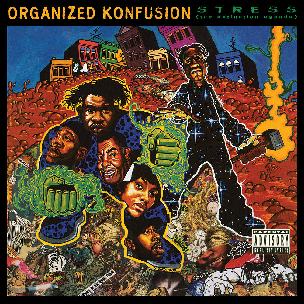 洋楽 Organized Konfusion The ExtinctionAgenda Organized Konfusion - Stress: The Extinction Agenda (First-ever offici