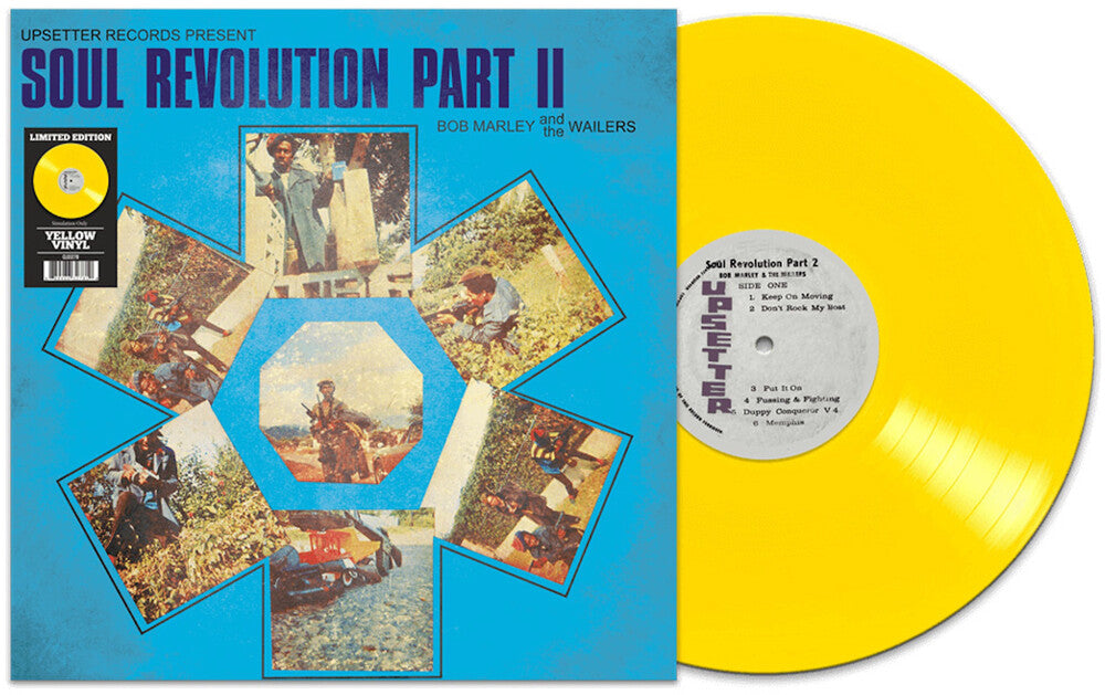 値下げ【未開封】BOB MARLEY  SOUL REVOLUTIONARIES Bob Marley & the Wailers - Soul Revolution Part II - LP (Yellow) (Preo