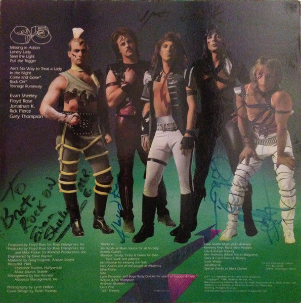 Q5 : Steel The Light (LP, Album)