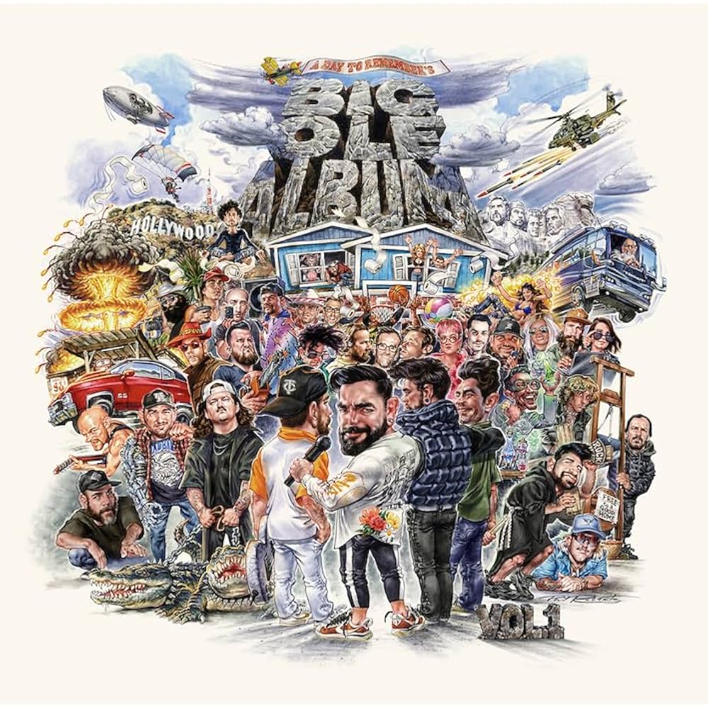 A Day to Remember - Big Ole Album Vol. 1 LP (Limited Edition, Orange Creamsicle Colored Vinyl)