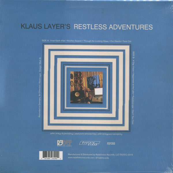Klaus Layer : Restless Adventures (LP, Album, Ltd, Cle)