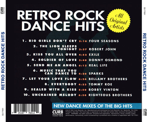 Various Artists - Retro Rock Dance Hits / Various CD (Manufactured On Demand, Alliance Mod)