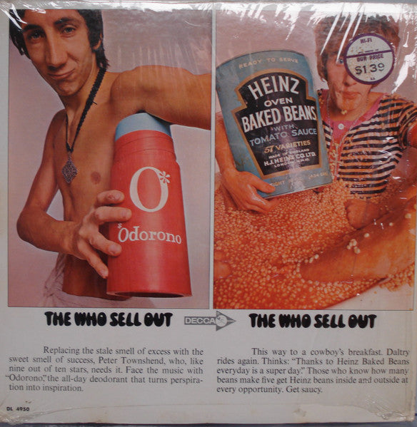The Who : The Who Sell Out (LP, Album, Mono, Glo)