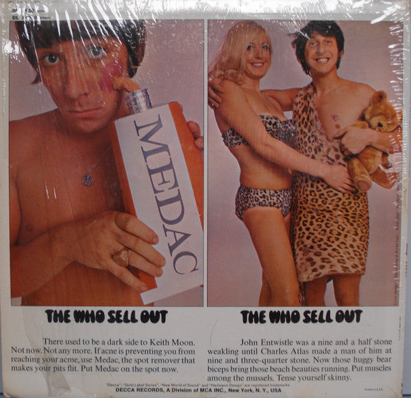 The Who : The Who Sell Out (LP, Album, Mono, Glo)