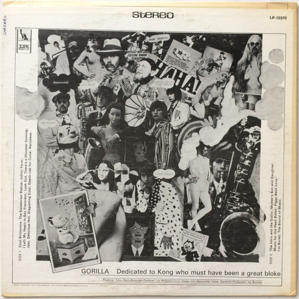 Bonzo Dog Doo-Dah Band : Gorilla (LP, Album)