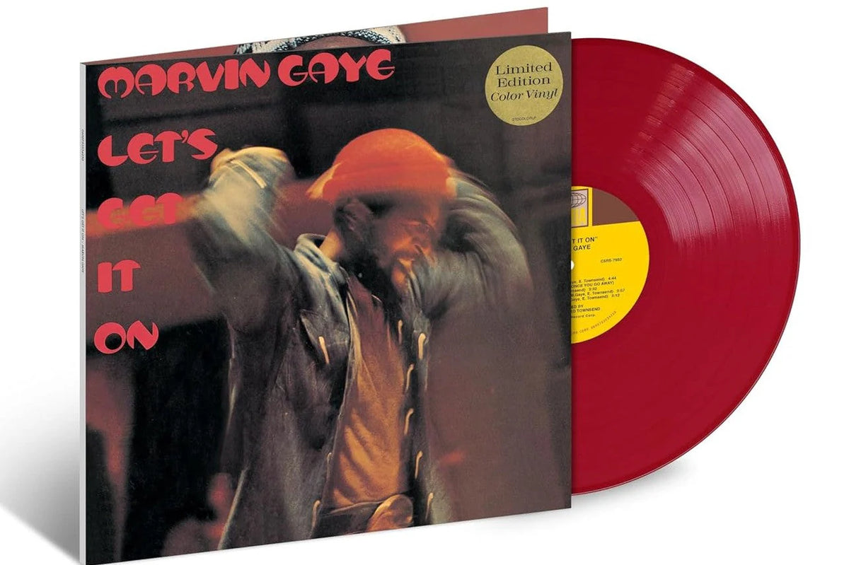 Marvin Gaye - Let's Get It On LP (Colored Vinyl, Red, Anniversary Edition)