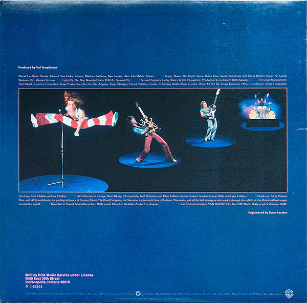 Van Halen : Van Halen II (LP, Album, Club, RE, RCA)