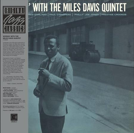Miles Davis Quintet - Workin' With The Miles Davis Quintet LP (180g All Analog Audiophile OJC Edition, Mastered by Kevin Gray)