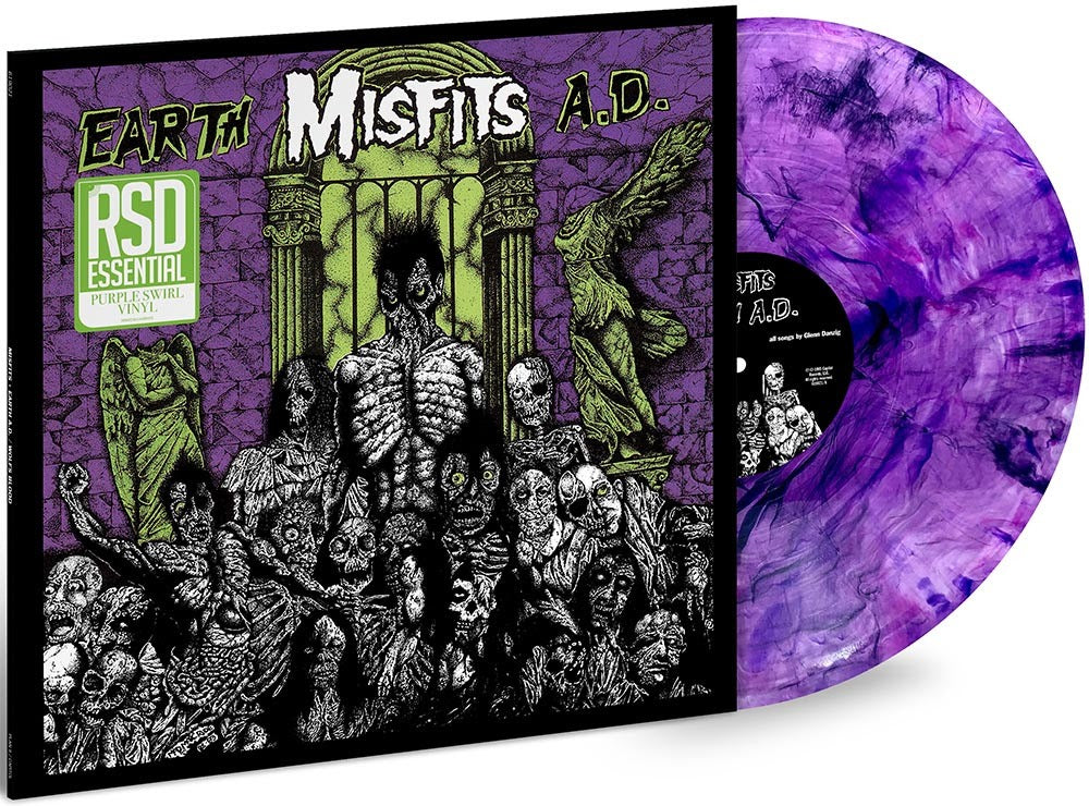 Misfits - Earth A.D/Wolf's Blood LP (Purple Swirl Vinyl)(Preorder: Ships July 26, 2024)