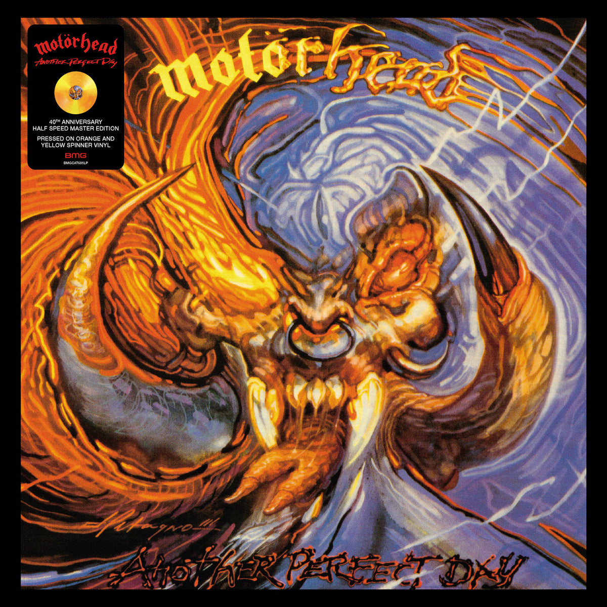 Motorhead - Another Perfect Day LP (Ozzy Osbourne + Motorhead)(Orange and Yellow Vinyl)