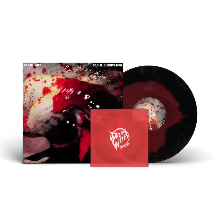 Dream Wife - Social Lubrication LP (IEX, Deluxe Edition, Red & Black Color Vinyl)