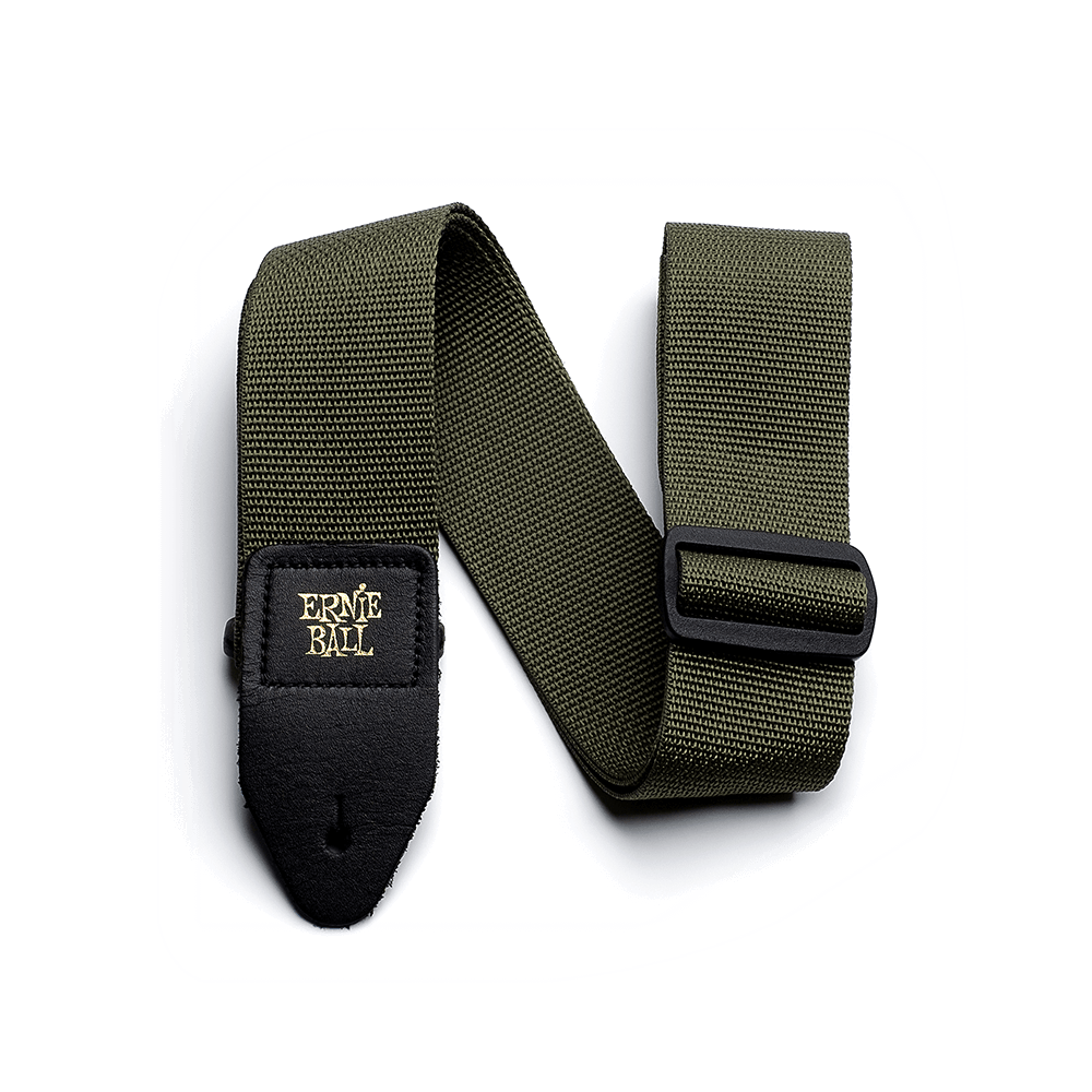 Ernie Ball - Polypro Guitar Strap/Bass Strap - Olive