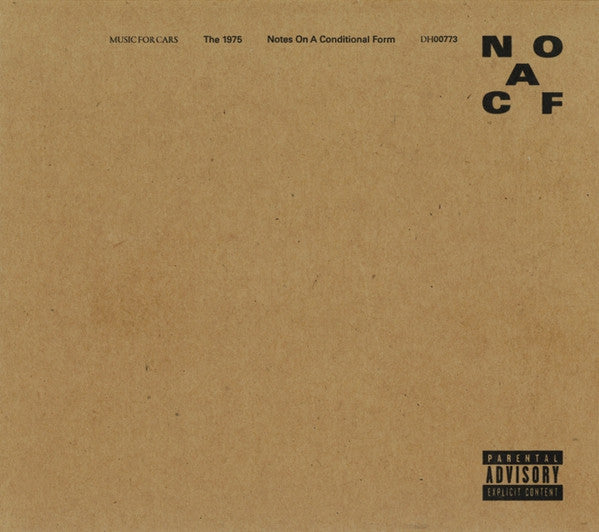 The 1975 - Notes On A Conditional Form CD