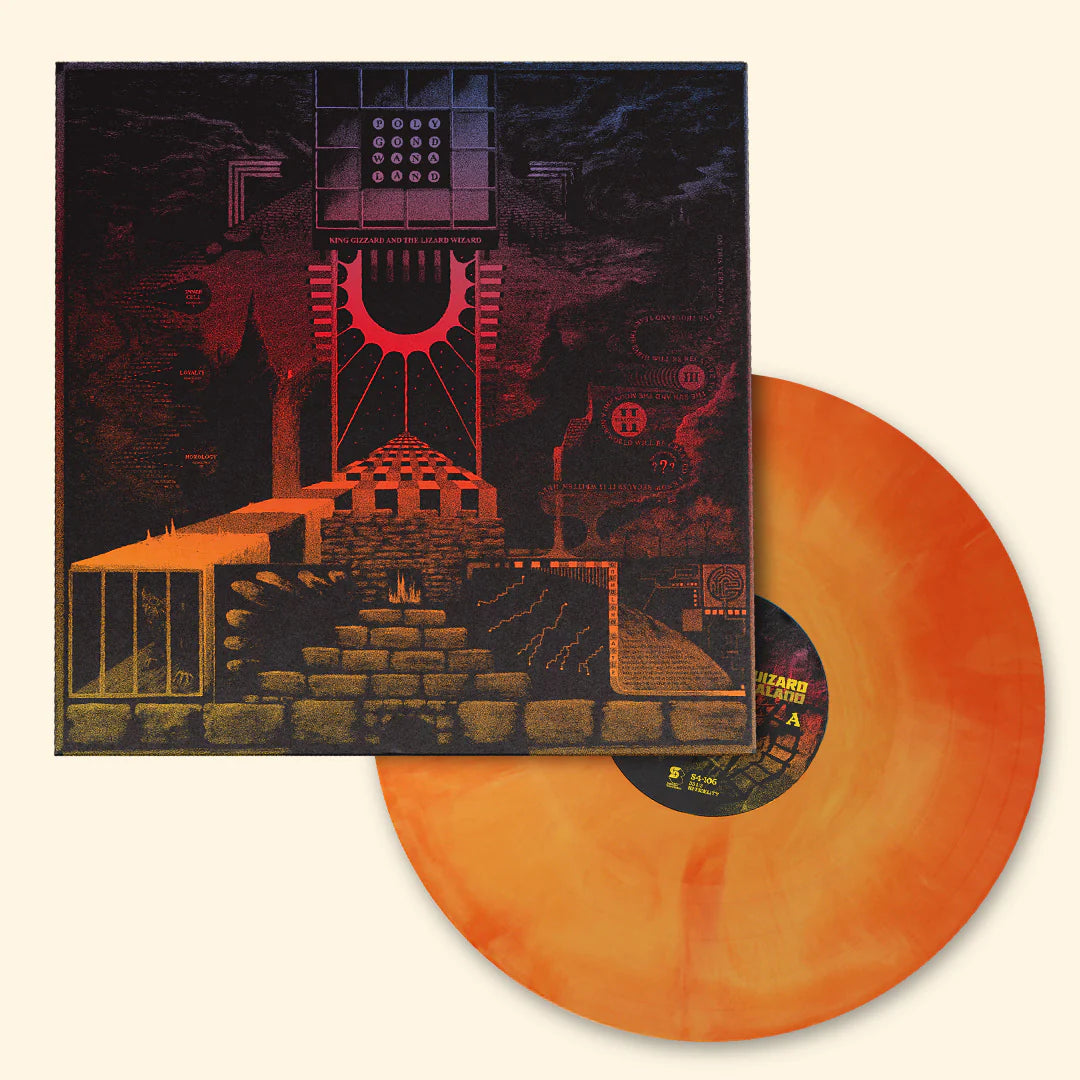 King Gizzard and the Lizard Wizard - Polygondwanaland LP (Lava Colored Vinyl)
