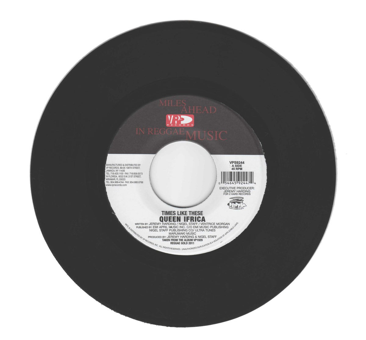 Queen Ifrica - Times Like These/It Hard 7"