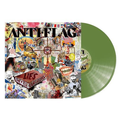 Anti Flag - LIES THEY TELL OUR CHILDREN LP (Olive Green Vinyl)