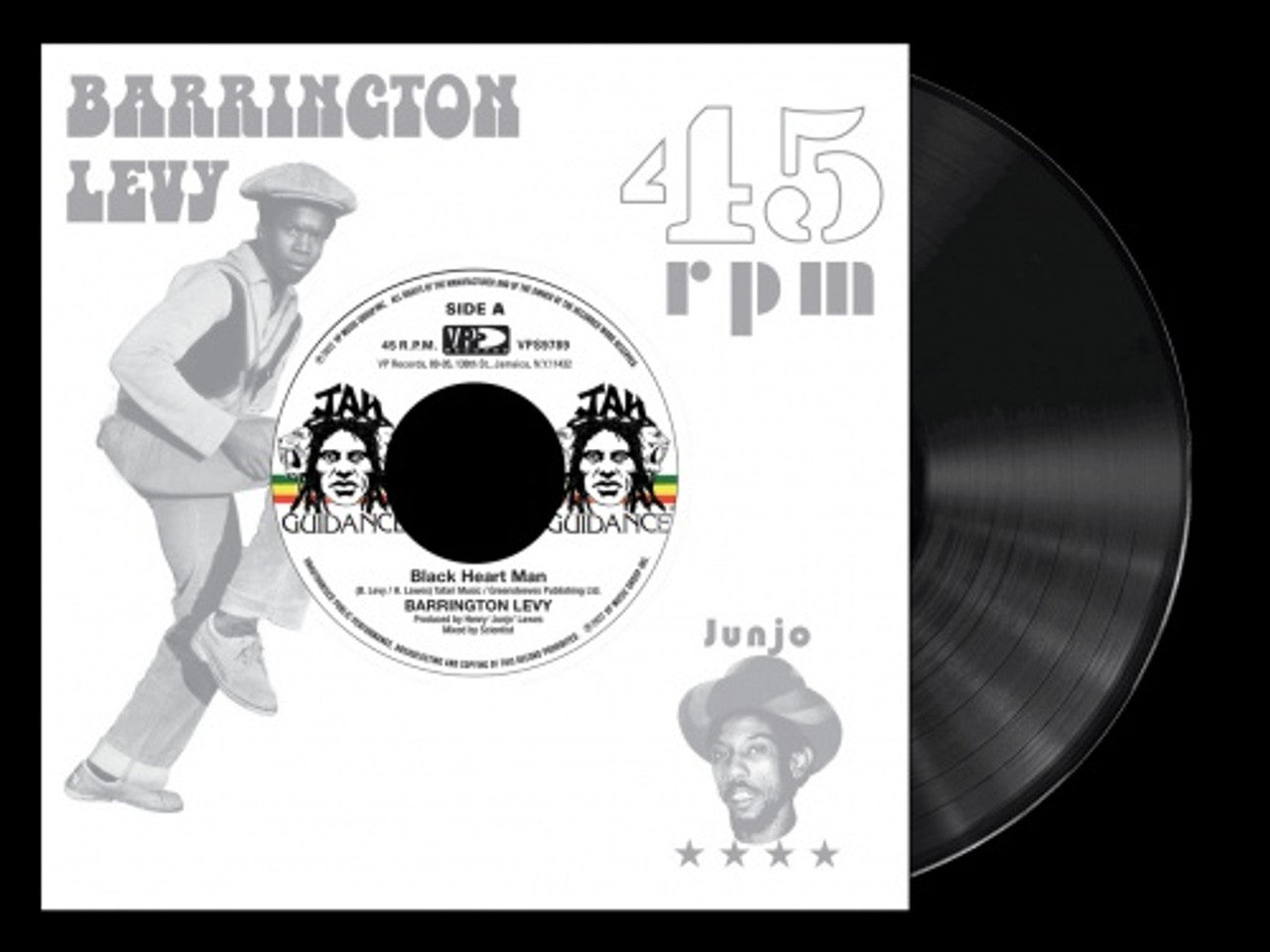 Barrington Levy - Black Heart Man 7"