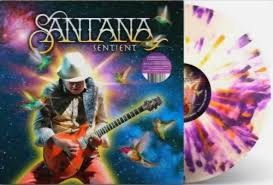 Santana - Sentient LP (Indie Exclusive, Clear Vinyl w/Orange & Purple Splatter)