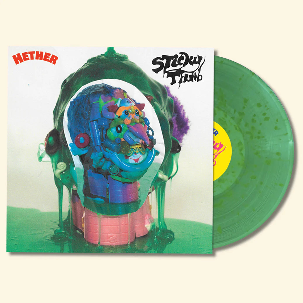 Hether - Sticky Thumb LP (140g, Nuclear Poke Ball Green Colored Vinyl)
