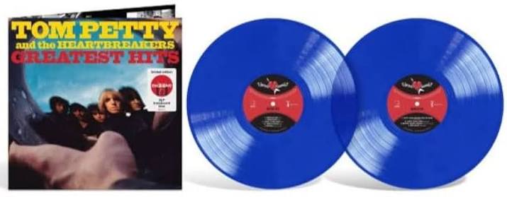 Tom Petty & The Heartbreakers - Greatest Hits 2LP (Clear Blue Vinyl)