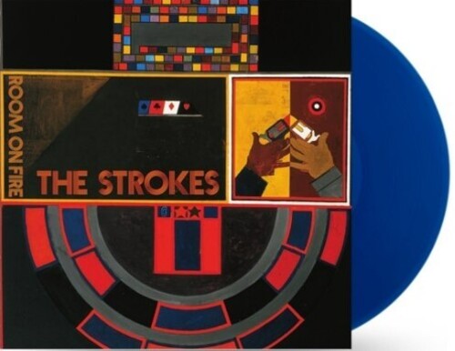 The Strokes - Room On Fire LP (Colored Vinyl, Blue, Holland Pressing)