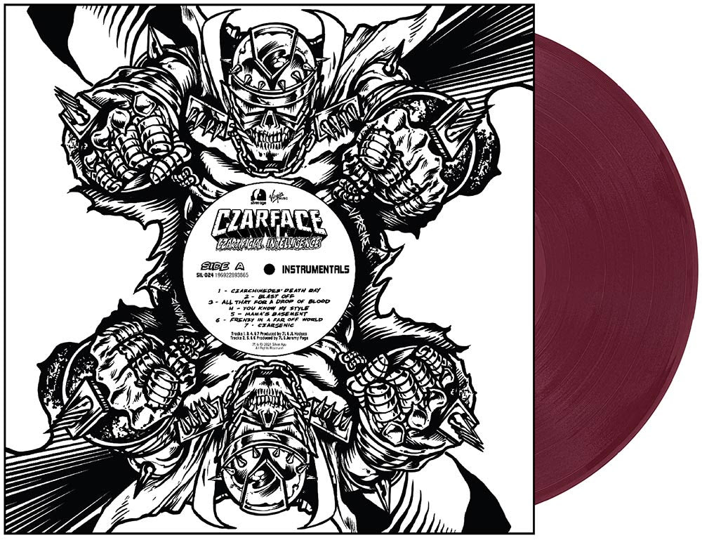 CZARFACE - CZARTIFICIAL INTELLIGENCE Instrumentals LP (Crimson Colored Vinyl)(Preorder: Ships August 16, 2024)