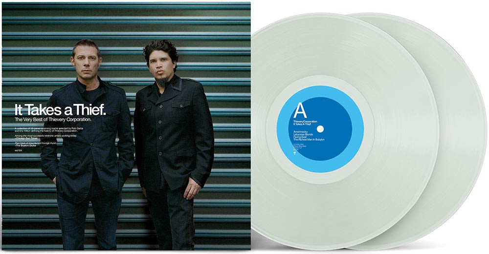Thievery Corporation - It Takes A Thief 2LP (Coke Bottle Green Colored Vinyl)(Preorder: Ships July 26, 2024)