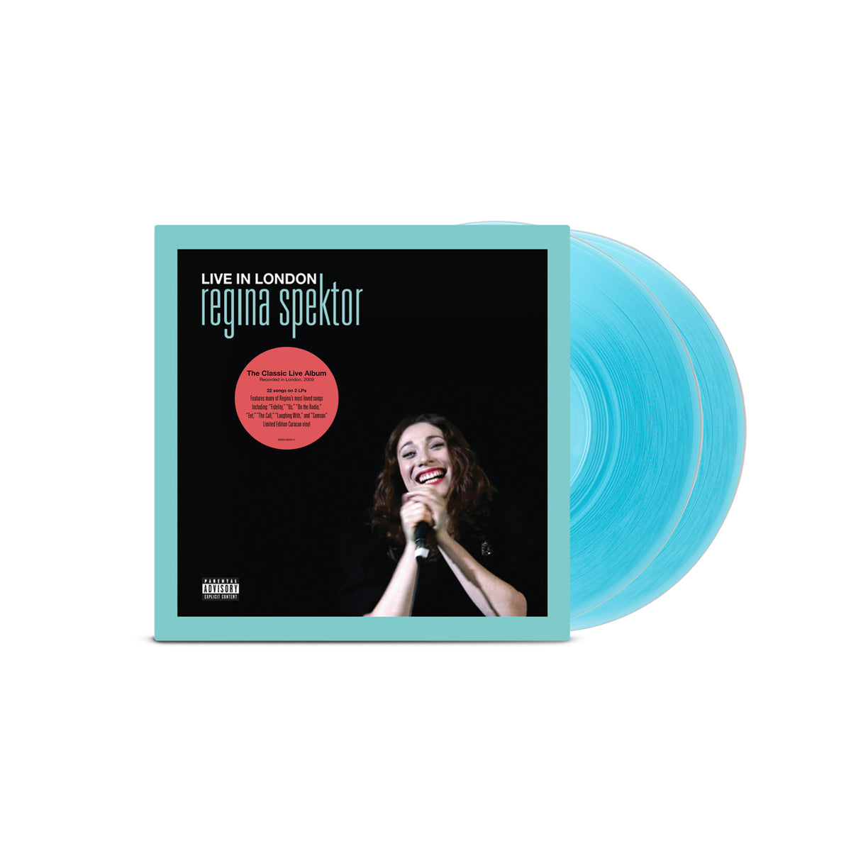 Regina Spektor - Live in London 2LP (Curacao Blue Colored Vinyl)
