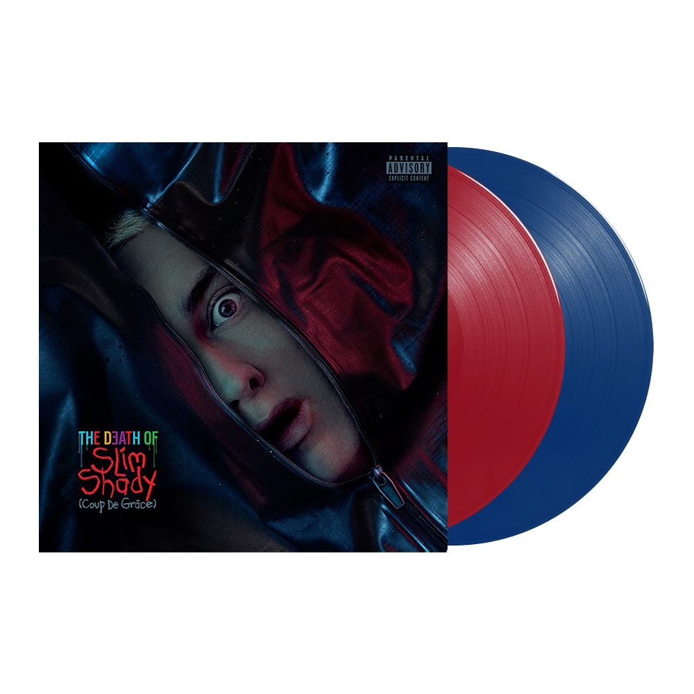 Eminem - The Death of Slim Shady (Coup de Gr√¢ce) 2LP (Red and Blue Vinyl)