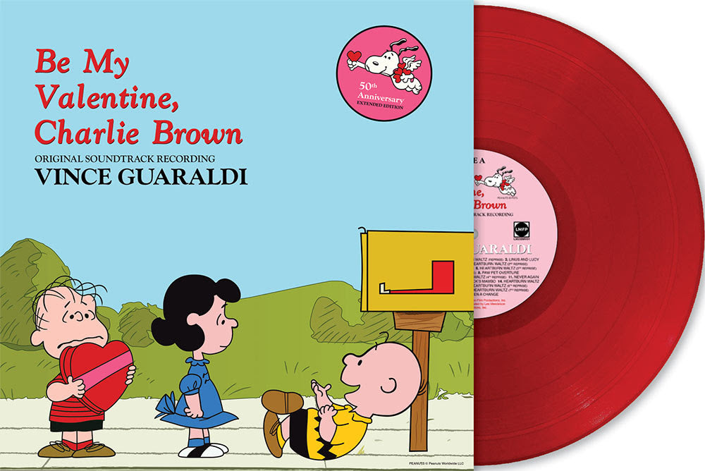 Vince Guaraldi - Be My Valentine, Charlie Brown LP (Indie Exclusive, Heartburn Red Colored Vinyl)
