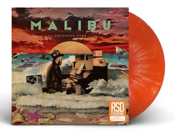 udredning Bebrejde ler Anderson Paak - Malibu 2LP (RSD Essential, Limited Edition Orange w/ W