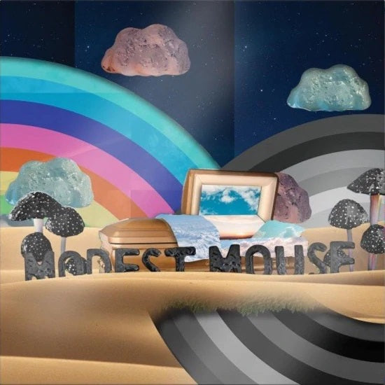 Modest Mouse - Golden Casket 2LP (Deluxe Edition, White & Blue Vinyl)