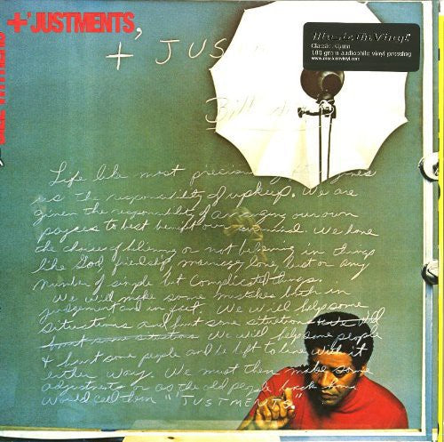 Bill Withers – +'Justments (Music On Vinyl, 180g, Audiophile)