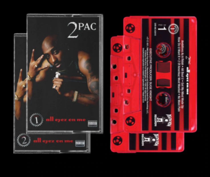 2PAC all eyez on me デジタルリマスター 3枚組 2Pac – All Eyez On Me – 2 x Cassette (Album), 1996 [r7020328