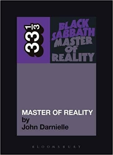 33 1/3 Book - Black Sabbath - Master of Reality