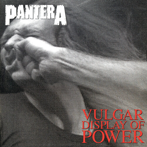 Pantera - Vulgar Display of Power LP (White & Gray Vinyl)