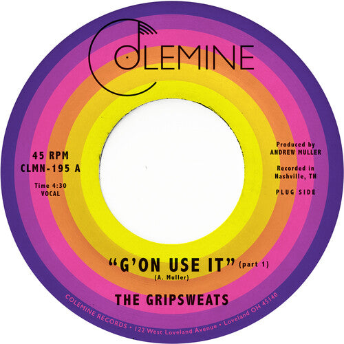 Gripsweats - G'On Use It 7"